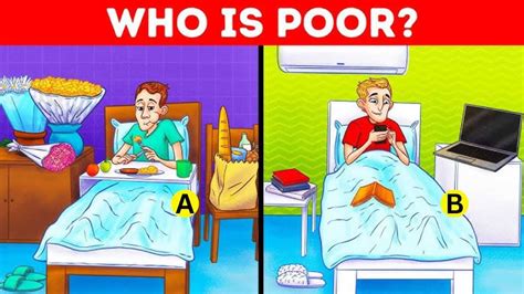 Brain Teaser Who Is Poor Only Extremely Observant Pass This Iq