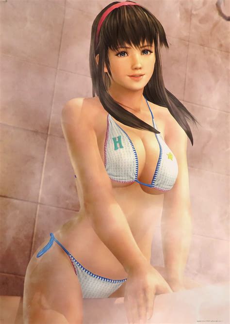 駿河屋 単品 B2エクストリームお風呂ポスター ヒトミ 「ps4ソフト Dead Or Alive Xtreme 3 Fortune