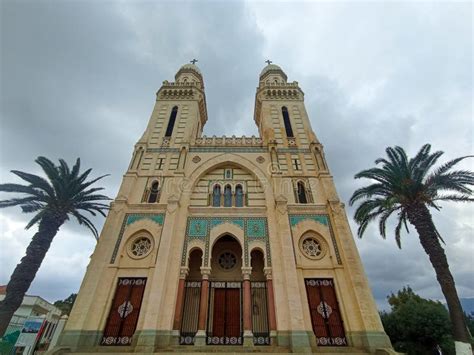 Saint Augustine Church In Annaba Algeria Scene From Inside The Church