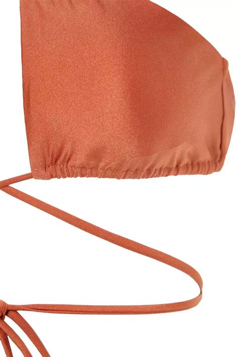 Buy Trendyol Halter Neck With Ring Bikini Top Online Zalora