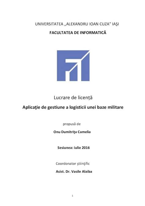 Pdf Lucrare De Licen Profs Info Uaic Roalaiba Pub Absolvire