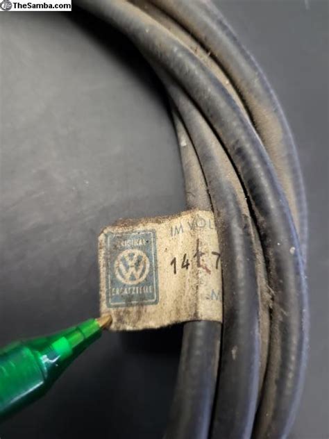 TheSamba VW Classifieds Karmann Ghia Lowlight Choke Cable NOS