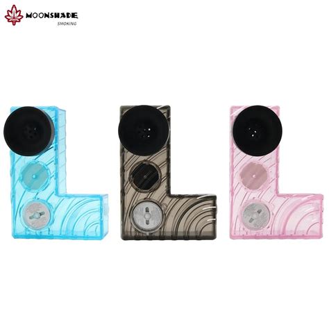 Moonshade New Design L Letter Shaped Nargile Shisha Set Led Light