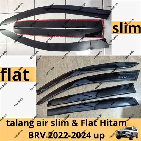 Jual Talang Air Side Visor Honda Brv Model Flat Slim