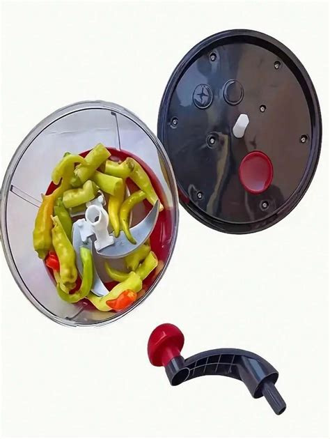 Multi Functional Manual Food Processor Cup Manual Power Crank