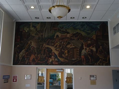 Federal Building Wpa Mural Mural Wpa Painting