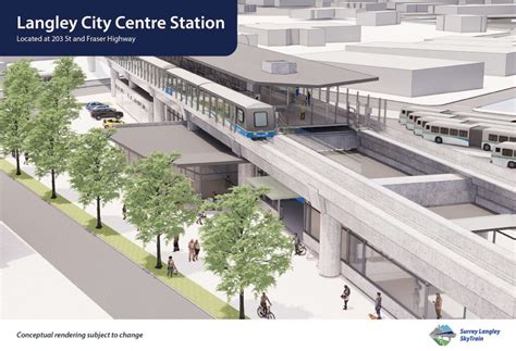 official names    stations  surrey langley skytrain