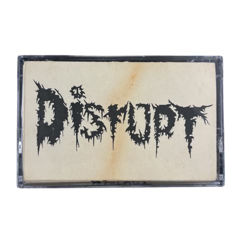 Vintage Disrupt 5 Song Demo Tape Jointcustodydc