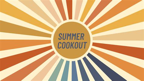 Summer Cookout First Presbyterian Church