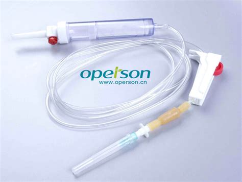 ISO Approved Medical Disposable Blood Transfusion Set Infusion Set