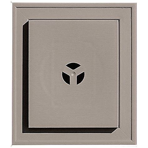 Builders Edge 7 In X 8 In 008 Clay Square Universal Mounting Block 130110002008 The Home Depot