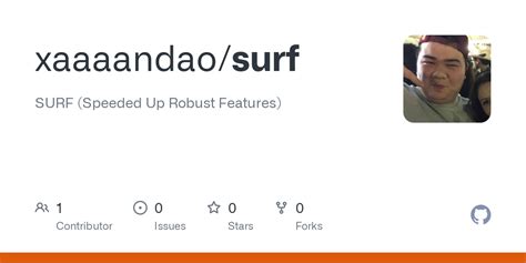 Github Xaaaandao Surf Surf Speeded Up Robust Features