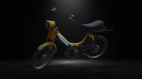 Мопед - 3D model by 3D animacija (@alekkavcic) [31a097b] - Sketchfab