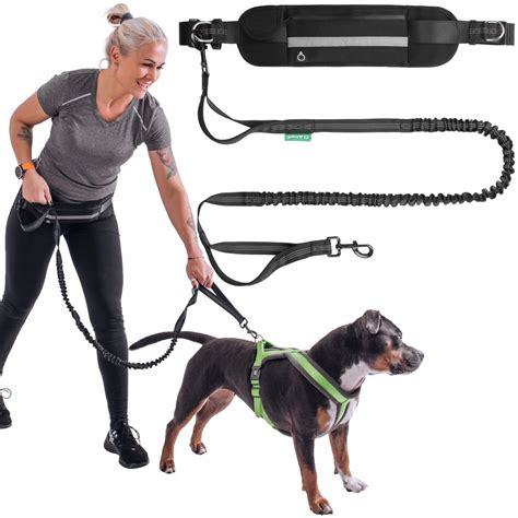 Купить DOG LEASH тренировочный с амортизатором для бега с собакой