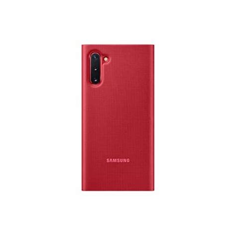 Samsung Original Galaxy Note Led View Cover Case Red Precio