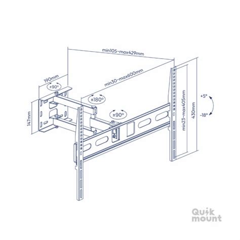 TV Wall Mounts - Quikmount 