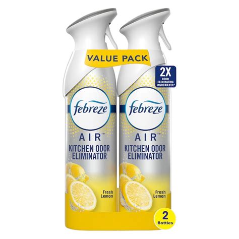 Febreze Air 8.8-oz Fresh Lemon Dispenser Air Freshener (2-Pack ...