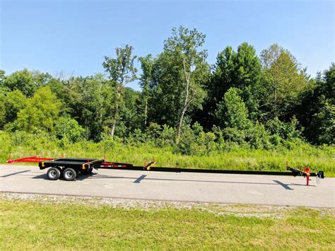 24k Extendable Utility Pole Trailer Premier Truck Rental