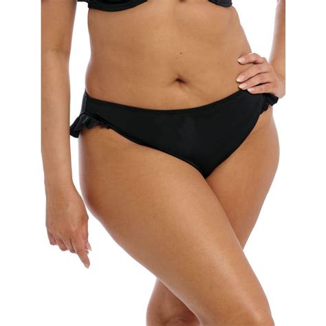 Braga Bikini Midi Plain Sailing Black Elomi Swim Ss Inimar