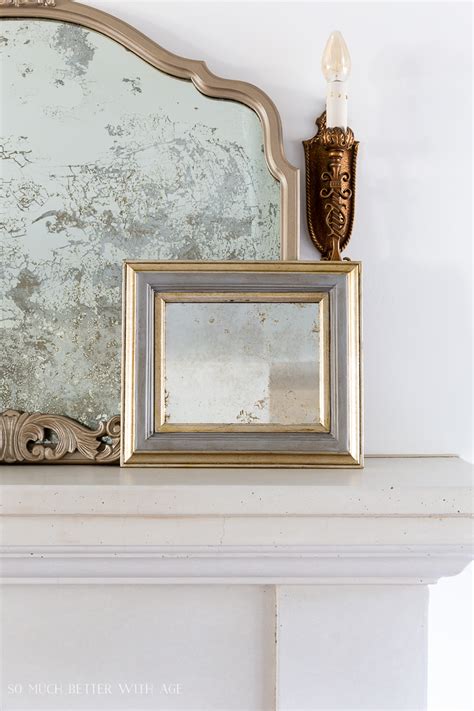 Antique Gold Mantel Mirror Mirror Ideas