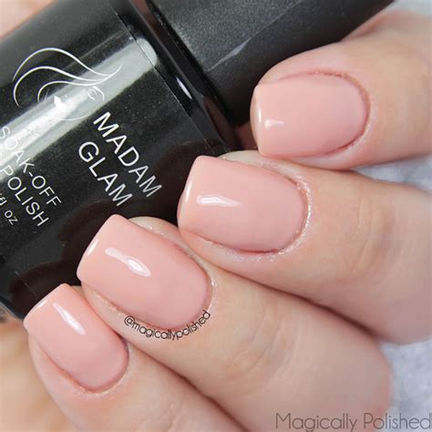 Madam Glam Soak Off Gel Polishes Swatches Review Madam Glam Nails