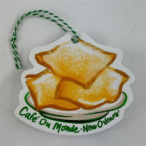 Beignet Ornament • Cafe Du Monde New Orleans