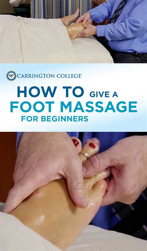 How To Give A Great Foot Massage Video Guide Massagetipsfordummies Massagetipsformenandwomen