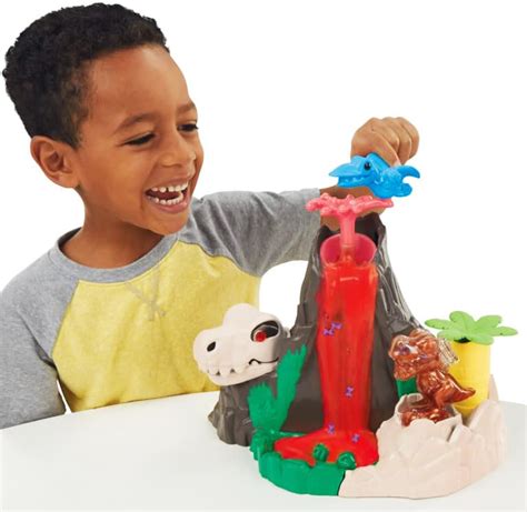 Play Doh Lava Ilha Dino Slime F Hasbro Pirlimpimpim Brinquedos