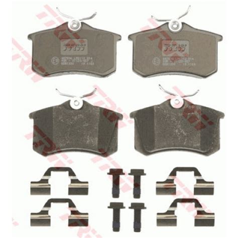 Brake Pad Set, disc brake TRW GDB1330- Trodo.com