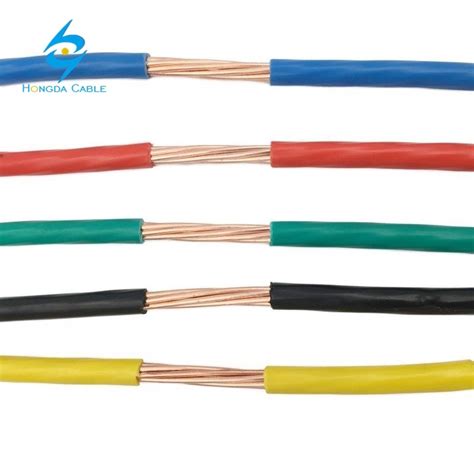 600V 4AWG 2 Copper Conductor PVC Insulated Thw Tw Electric Wire China