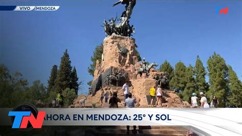 Vacaciones En Mendoza I Tn En El Cerro De La Gloria Youtube