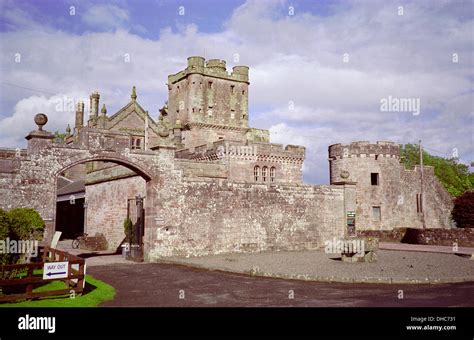 Hoddom Castle, Annandale, Dumfries and Galloway, Scotland, UK Stock ...