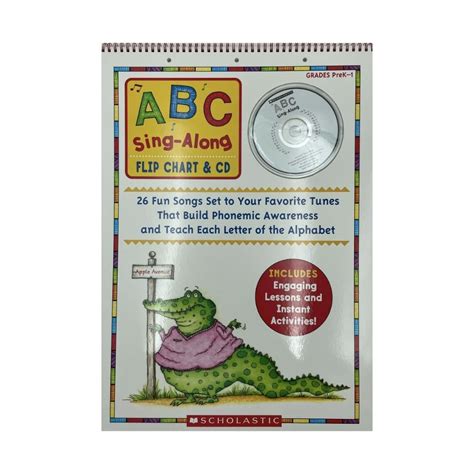 Abc Sing Along Flip Chart And Cd Libreria Mindbuilder