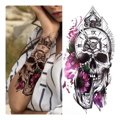 Tatuaje Unisex Temporal Falso Brazo Pierna Modelos En Venta En Lima