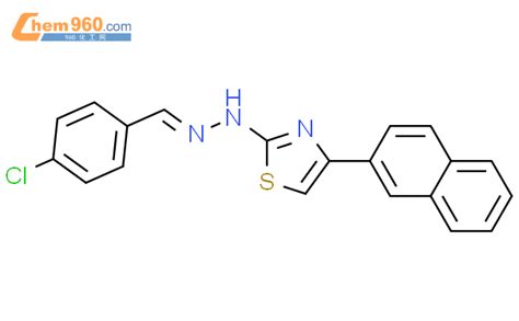 5545 58 4 2 2E 2 4 Chlorophenyl Methylidene Hydrazino 4