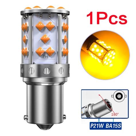 Pcs Wy W Led Canbus No Error No Hyper Flash Turn Signal Lights Bulb