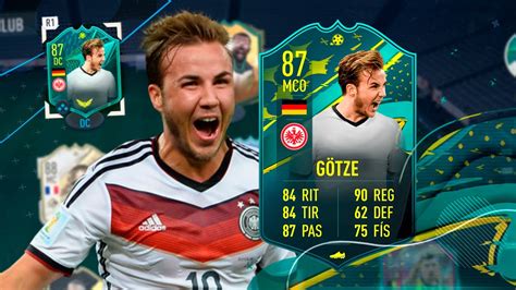 MUFA o ROTÍSIMO GOTZE 87 MOMENTS REVIEW FIFA 23 ULTIMATE TEAM YouTube