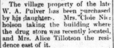 Alice M Pulver Tillotson 1853 1947 Mémorial Find a Grave