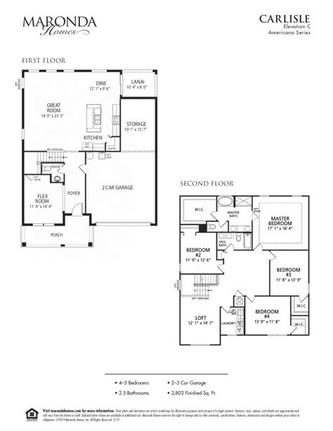 Maronda Homes Floor Plans Floor Roma