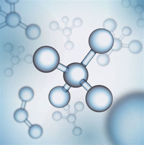 110 Chemistry Background Molecule Models And Formulas Stock