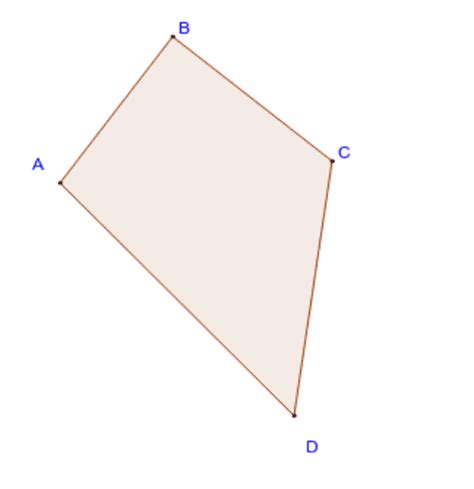 Polygones triangles et quadrilatères GeoGebra