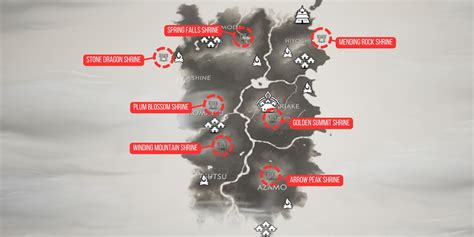 All Shrine Locations In Ghost Of Tsushima