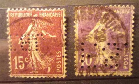 France Timbres Type Semeuse Perfor S Oblit R Eur Picclick Fr