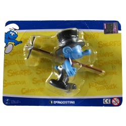 Collectible figurine DeAgostini The Smurfs chimney sweep Nº51