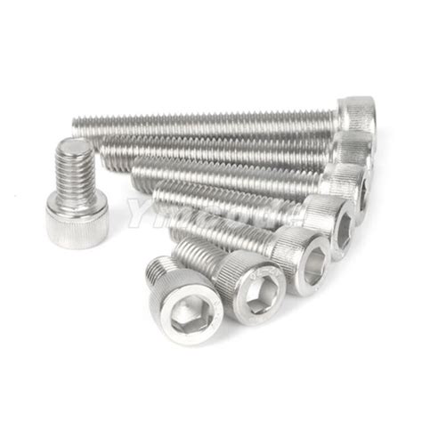 4mm M4 X 0 7 304 Stainless Steel Hex Socket Cap Head Screws