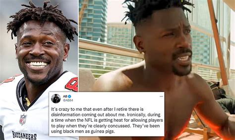 Troubled Bucs Star Antonio Brown Plays Down Naked Clip That Shows Him