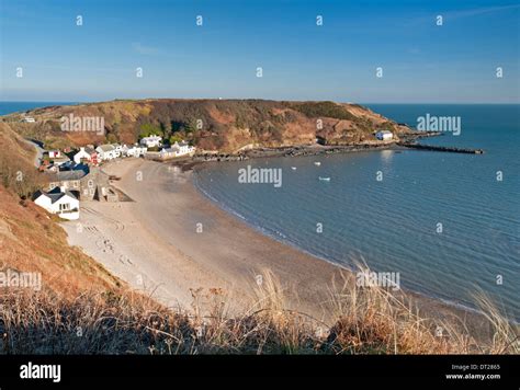 Porthdinllaen Beach Nefyn Lleyn Peninsula Gwynedd North Wales Uk