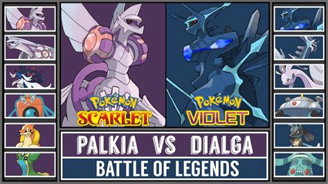 ORIGIN PALKIA vs ORIGIN DIALGA Pokémon Home Release Battle YouTube