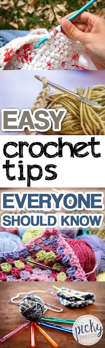 Easy Crochet Tips Everyone Should Know In 2024 Easy Crochet Crochet