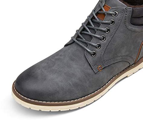 Vostey Mens Boots Hiking Boots Casual Boots For Men Water Resistant Chukka Boot For Men Bmy673